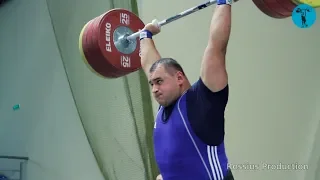 2018 Russia Weightlifting Championships. men +105 kg  Чемпионат России мужчины +105 кг