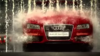 Креативная реклама уроков вождения Audi quattro Camp