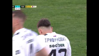 TRIFUNOVIĆ PORAVNAO NA 2:2: Partizan opet u igri / 25.05.2024.