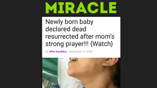 Doctor pronounced the Baby dead but her mom started to pray in faith - GOD IS REAL