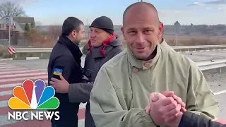 Ukrainian POWs Freed In Prisoner Exchange With Russia