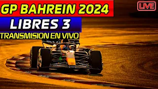 🔴F1 DIRECTO GP BAHREIN [LIBRES 3] || TRANSMISION EN VIVO!! Live timming y Telemetria F1 2024
