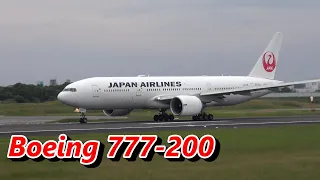 【飛行機・加速・エンジン音】 JAL ボーイング 777 (トリプルセブン)　大阪国際空港(ITM)