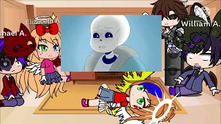 Aftons react to Undertale memes