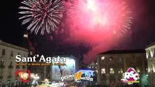 L'uscita di Sant'Agata in diretta su VideoRegione