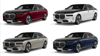 New BMW 7 series Colours and New BMW i7 Colours