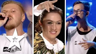 Best RAP Auditions on Romania's Got Talent | Românii au talent 2017