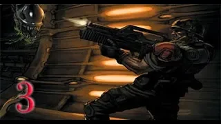 Прохождение Aliens versus Predator 2(Морпех) - Часть 3: Искусственный зоопарк