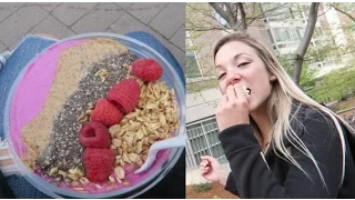 WHAT I EAT IN A DAY- BOSTON UNIVERSITY!
