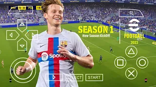 Update Final V6 eFootball Season 1 Unreal 2023 Komo Valeri Komentator Peter Dury Camera Ps5 Grafik