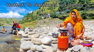 Hp-85 || क्या बना रहे नदी किनारे ?? 🚩 Shimla Himachal Travel Lifestyle Vlog