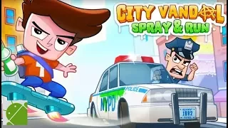 City Vandal Spray & Run - Android Gameplay HD