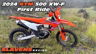 2024 KTM 500 XW-F First Ride