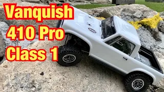 Vanquish 410 Pro Set up for C1 with Treal Wheels and JConcepts Landmine Tires
