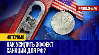 САНКЦИИ работают! РФ ОГРАНИЧЕНА и не может НАРАЩИВАТЬ военную мощь