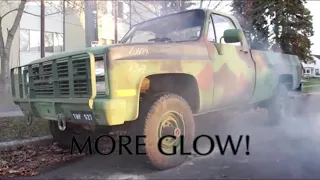 Old diesel trucks cold start compilation