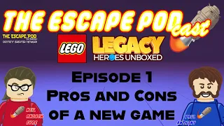 The Lego Escape Pod cast (Lego Legacy) - Episode 1