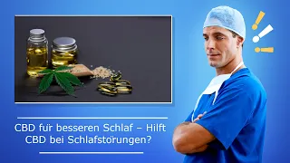 🚑 CBD für besseren Schlaf – Hilft CBD bei Schlafstörungen?