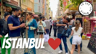 ISTANBUL🇹🇷🇹🇷TURKEY🇹🇷 Virtual tour from the Spice Market to Galata Tower