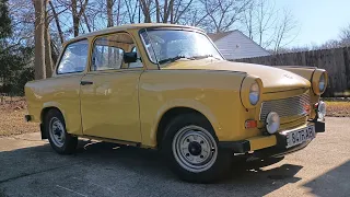 1984 Trabant 601S in USA - Short Drive