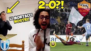 LI MORTACCI NOSTRI! LAZIO-ROMA 2-0 | LIVE REACTION