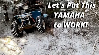 Yamaha MOTO 4 200 Towing Test! Can it PULL??