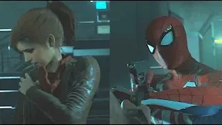Mary Jane gets Shot - Spider man Ps4 Re2 Mod