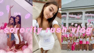 sorority recruitment week vlog! (florida state university)