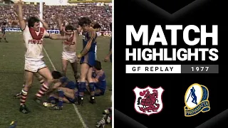 Dragons v Eels Grand Final Replay, 1977 | Classic Match Highlights