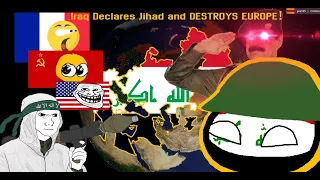 Iraq Declares JIHAD and DESTROYS EUROPE! | Rise of Nations Roblox