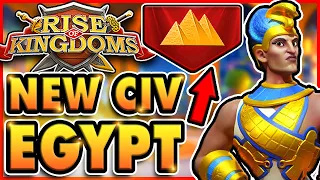 В Rise of Kingdoms появится новая цивилизация ЕГИПТА (СОХРАНИТЕ СВОИ ЛЕПЯТКИ)