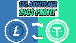 Crypto Arbitrage | New Strategy Trading Litecoin | Profit 13% | Crypto Arbitrage Strategy | May 2024