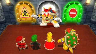 Mario Party Series - All Lucky Minigames Mario wins (Master Difficulty)