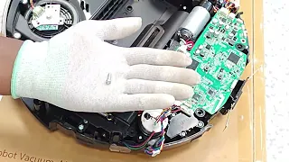 Xiaomi Robot Vacuum mop disassemble video teardown