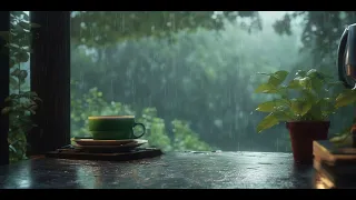 It's a quiet time to be alone | Soft Rain for Sleep, Study and Relaxation