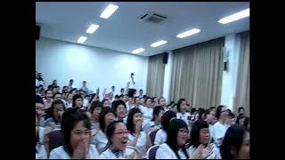 Korean students delighted with Caucasian dances - Busan / South Korea