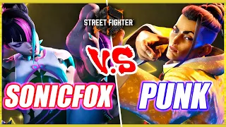 SF6 CB 🔥 SonicFox (Juri) vs Punk (Jamie) 🔥 Street Fighter 6