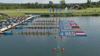 Men's Eight Rowing Heats Highlights - London 2012 Olympics