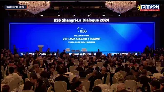 President Marcos speaks at the 2024 Shangri-La Dialogue