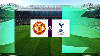 Manchester United vs Tottenham 3-2 Premier League 2022 Gameplay