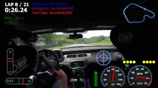 Lime Rock Park HPDE Sub 1Minute Laps in a Camaro 1LE