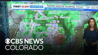 Denver weather: Temperatures above normal before cooler & wetter weather returns