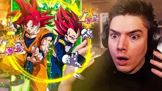 Summons Until I Pull LR SSG Goku & Vegeta on Dokkan Battle: The Movie