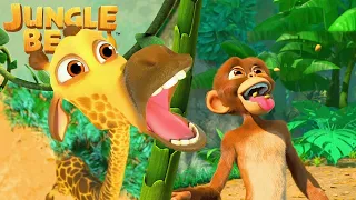 Tallbert wants to Play too! | Mr Stone | Jungle Beat: Munki & Trunk | Kids Cartoon 2024