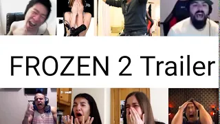 Frozen 2 Teaser Trailer Reaction Mashup