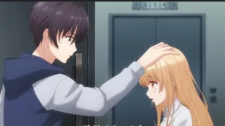 Amane patting Shiina | The Angel Next Door Spoils Me Rotten Episode 5