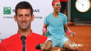 Novak Djokovic "Rafael Nadal Surprised Me" - Roland Garros 2020 (HD)