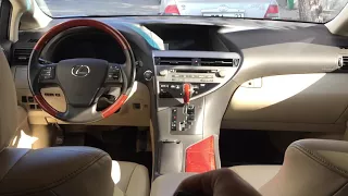 Штатный автозапуск lexus rx350