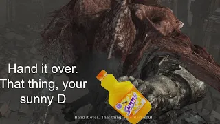 Dark souls 3: Slave knight Gael wants a sunny D (rage compilation)