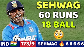 SEHWAG 60 RUNS VS SL | IND VS SL ASIA CUP FINAL 2008 | What A Nail Biting Thriller Match😱🔥